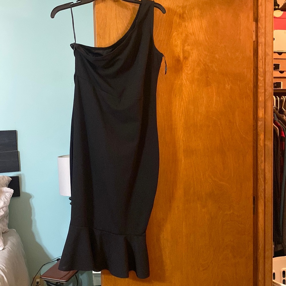 Shein one shoulder dress